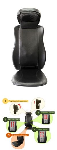Автонакидка на кресло для массажа спины