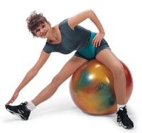 Фитбол BodyBall (65 см), разноцветный