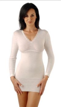 Согревающая женская футболка с длинным рукавом CalzeGT