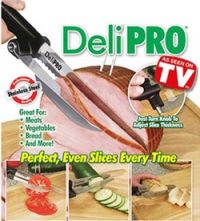 Кухонный нож для нарезки продуктов ломтиками Deli Pro
