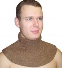 Вязанный шарф-воротничок